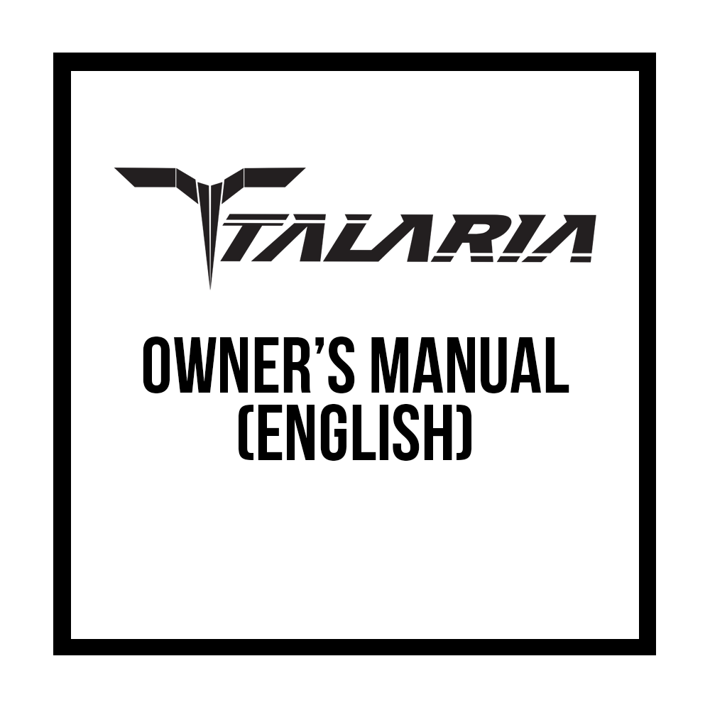 Talaria owner manual
